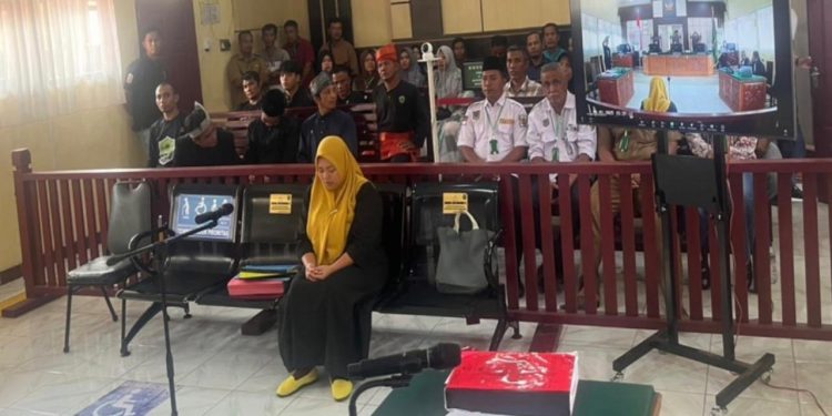 Gandakan Surat Tanah, Ini Vonis Mantan Kades Seberida Ria Saprina