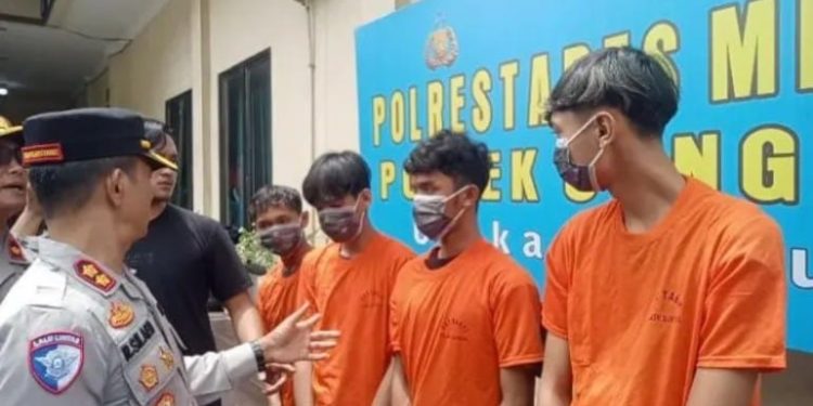 Tangkap Pelaku Curanmor di Medan, 3 Orang Dihadiahi Timas Panas