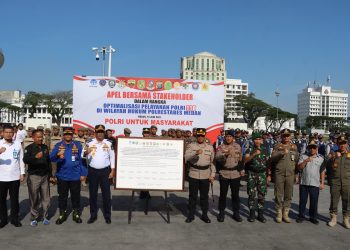 Ini Bunyi Komitmen Bersama Layanan Polri 110 Polrestabes Medan