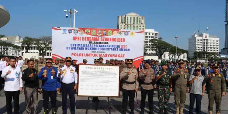 Ini Bunyi Komitmen Bersama Layanan Polri 110 Polrestabes Medan