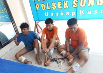 Polsek Sunggal Tangkap 3 Begal Kambuhan, Semuanya Dihadiahi Timah Panas