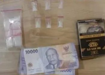 Polres Belawan Gerebek Sarang Narkoba di jalan Stasiun