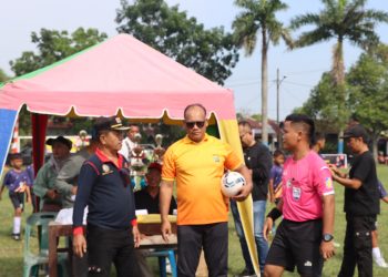 HUT Polri ke-79, Polrestabes Medan Gelar Turnamen sepakbola U-12