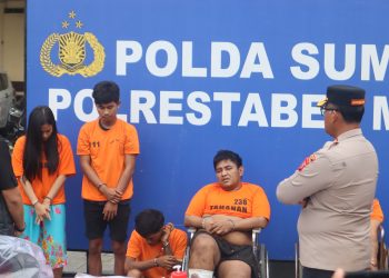 Polrestabes Medan Ungkap 7 Kasus Viral di Media Sosial