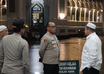 Jelang Idul Adha 1446 H, Kapolrestabes Medan Sambangi 2 Masjid Terbesar