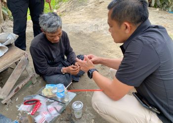 GSN di Lembah Sunggal, Polisi Musnahkan Mesin Judi & Barak Narkoba