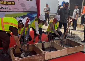 Polrestabes Medan Bangun Gedung SPPG yang Kedua