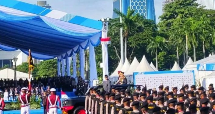 Polri Mulai Rangkaian Upacara HUT Ke-79 Bhayangkara