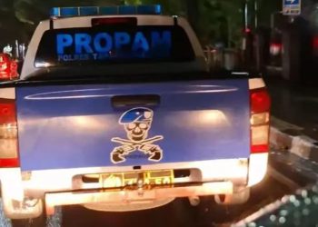 Viral, Mobil Dinas Propam Tapsel Dikendarai Anak di Bawah Umur