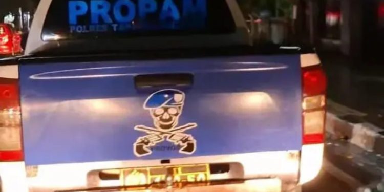 Viral, Mobil Dinas Propam Tapsel Dikendarai Anak di Bawah Umur