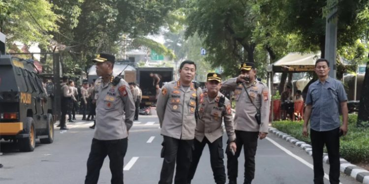 1.087 Personel Gabungan Jaga Sidang Hasto