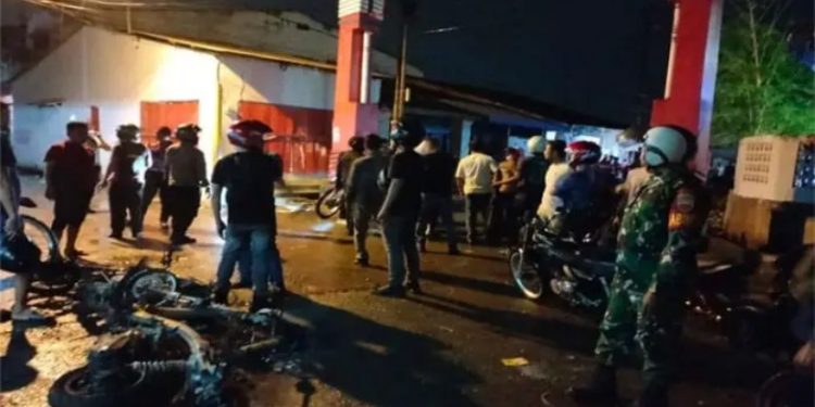 Tawuran Pecah di Belawan, Seorang Tewaa Tertembak Senapan Angin