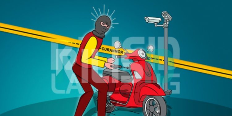 Geledah Rumah di Jalan Karya, Polisi Amankan 3 Unit Sepeda Motor Curian