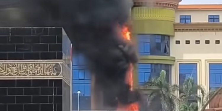 Asrama Haji Medan Terbakar