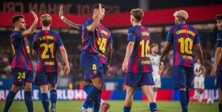 Laga Gamper Trophy, Barcelona Tekuk Como 1907 5-0