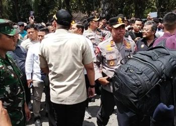 Polda Sumut Gerebek & Ratakan THM Marcopolo di Binjai
