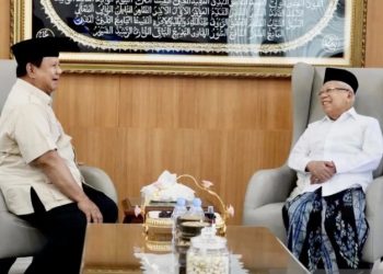 Prabowo Sowan ke Kediaman Ma’ruf Amin