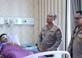 RS Polri Rawat 9 Korban Luka usai Demo Ricuh di DPR