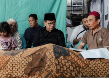 Pramono Melayat ke Rumah Pengemudi Ojol Korban “Dilindas” Brimob