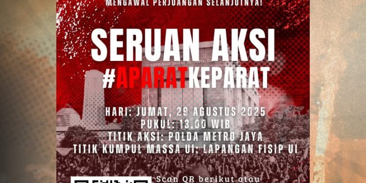 BEM UI & BEM SI akan Demo ke Markas Polda Metro Jaya