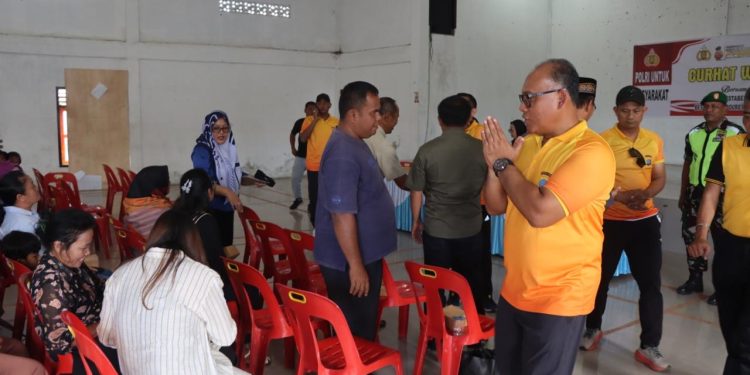 Wujudkan Kamtibmas, Kombes Gidion Hadir & Curhat Bersama Warga Sibolangit