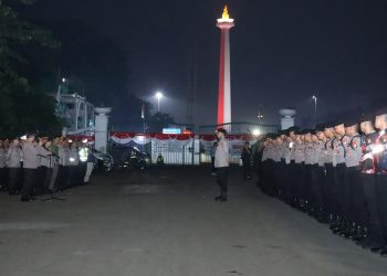 703 Personel Amankan Merdeka Run 2025, Ribuan Antusias Peserta Lari di Monas