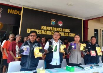3 Bulan, Polda Sumut Ringkus 149 Penyelundup Narkotika