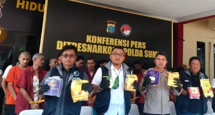 3 Bulan, Polda Sumut Ringkus 149 Penyelundup Narkotika