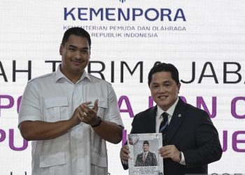 Jabat Menpora, Erick Thohir dapat Ucapan Selamat