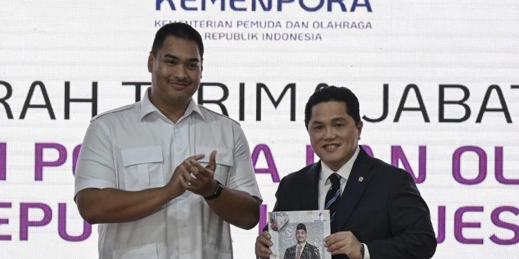 Jabat Menpora, Erick Thohir dapat Ucapan Selamat