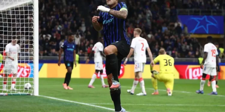 Inter Milan Taklukan Slavia Prahan 3-0