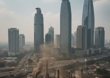Jakarta Duduki Udara Terburuk Kelima Dunia