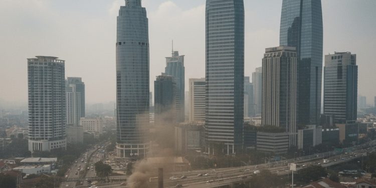 Jakarta Duduki Udara Terburuk Kelima Dunia