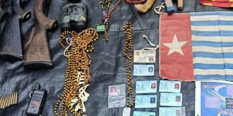 Markas OPM di Intan Jaya jadi Pos Taktis TNI