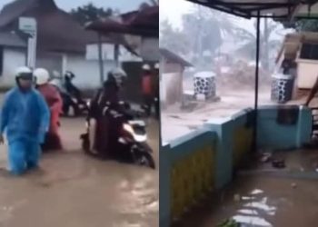 Curah Hujan Tinggi, Banjir & Longsor Ancam Jabar
