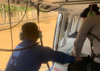 Polri Salurkan Bantuan Kemanusiaan ke Aceh Tamiang Melalui Airdrop