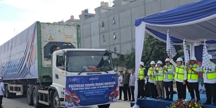 KKP lepas 182 ton Ekspor Udang Bebas Cesium-136 ke AS