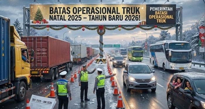 Nataru, Jam Operasional Angkutan Barang Dibatasi