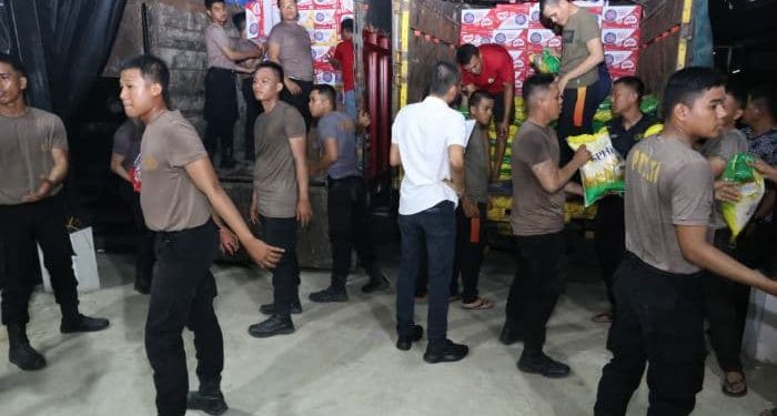 Polda Sumut kembali Salurkan Bantuan ke Tapteng & Sibolga