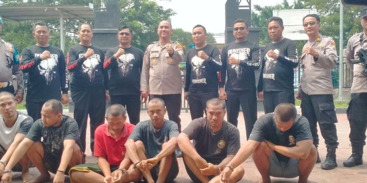Polres Pasuruan Ringkus 5 Pelaku Curat