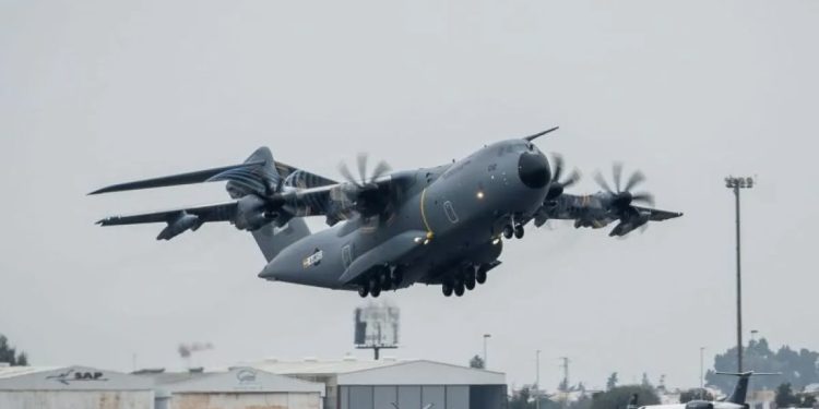 Pesawat A400M kedua Uji Coba Terbang di Spanyol