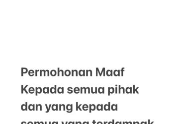 Ridwan Kamil Minta Maaf