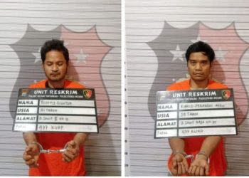 Dua ‘Rayap Besi’ Ditangkap Polisi