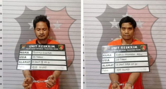 Dua ‘Rayap Besi’ Ditangkap Polisi