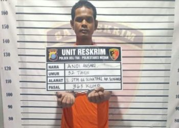 Polisi Tangkap Pelaku Pencurian Suku Cadang Mobil di Medan Johor