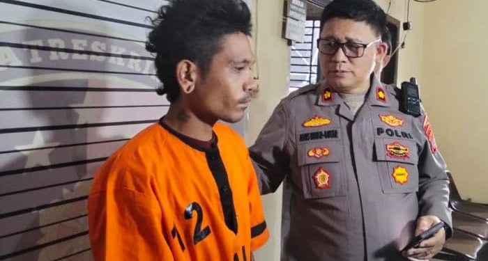 Polsek Medan Timur Tembak Kaki Pelaku Rumsong