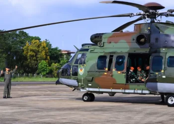 Helikopter TNI AU Dikerahkan Cari Pesawat ATR 400
