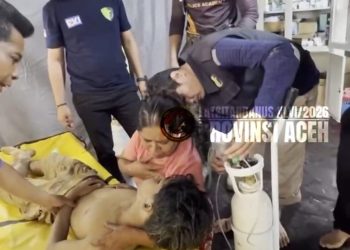 Taruna Akpol Sigap Selamatkan Anak yang Hanyut di Sungai Aceh Tamiang