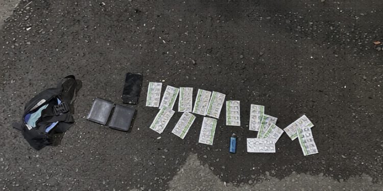 Empat Terduga Penjual Tramadol Diamankan saat Patroli Presisi di Tanah Abang