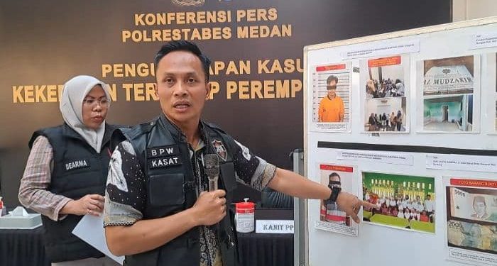 Biadab! Polisi Ungkap Tukang Mainan Cabuli 28 Siswi di Deli Serdang